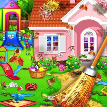 Sweet Home Cleaning: Prinzessinnen Hausputz Spiel kostenlos spielen