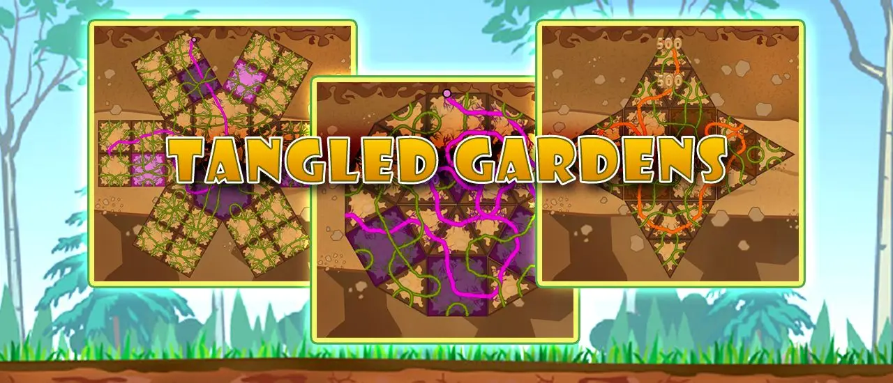 Tangled Gardens - Play Puzzle Game Online for Free