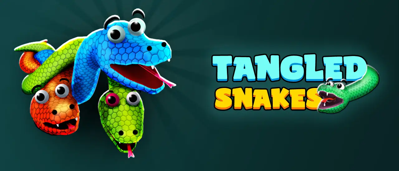 Tangled Snakes - Jogo de Quebra-Cabeça para Jogar Grátis