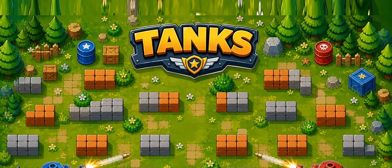 Tanks: Jogo de Tiro Arcade Online Grátis