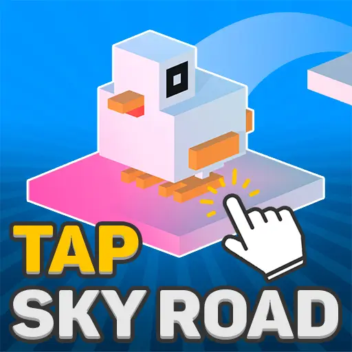 Tap Sky Road - Jeu de course en ligne gratuit pour jouer