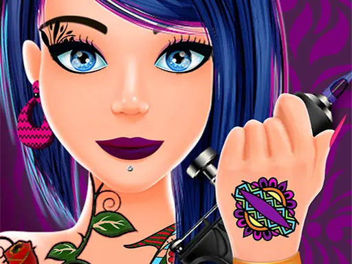 Tattoo Salon Spiel – Kostenloses Kunst- und Tätowier-Spiel online spielen