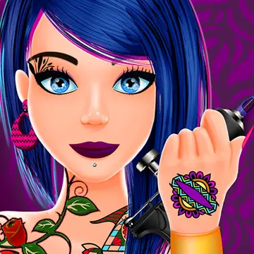 Tattoo Salon Art Design – Kostenloses Mädchen Spiel zum Spielen
