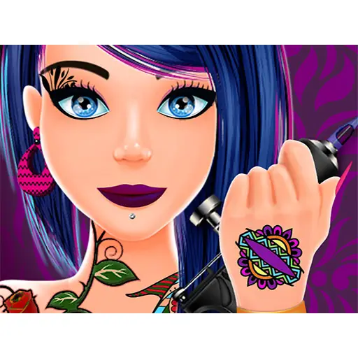 Tattoo Salon Spiel – Kostenloses Kunst- und Tätowier-Spiel online spielen