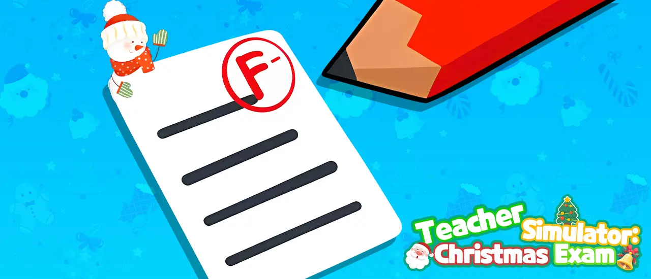 Teacher Simulator Christmas Exam - Jeu de Simulation en Ligne Gratuit