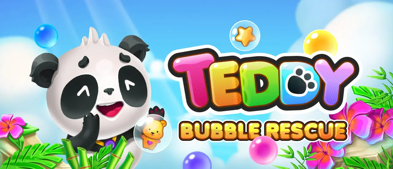 Teddy Bubble Rescue - Jouer au jeu de tir à la bulle gratuit