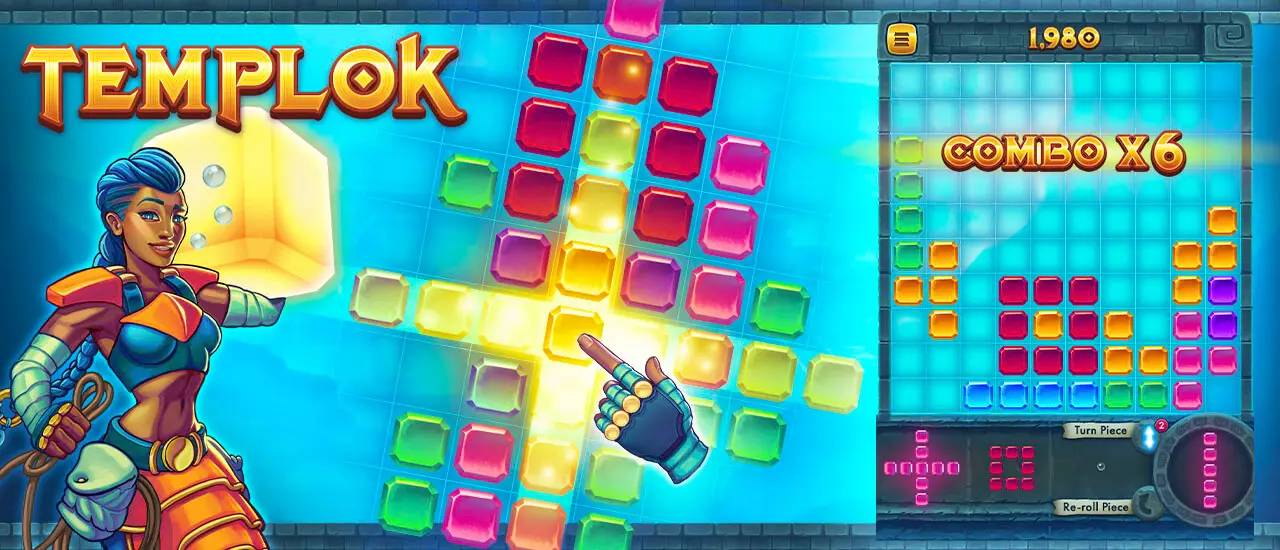 Templok لعبة ألغاز تيتريس مجانية عبر الإنترنت