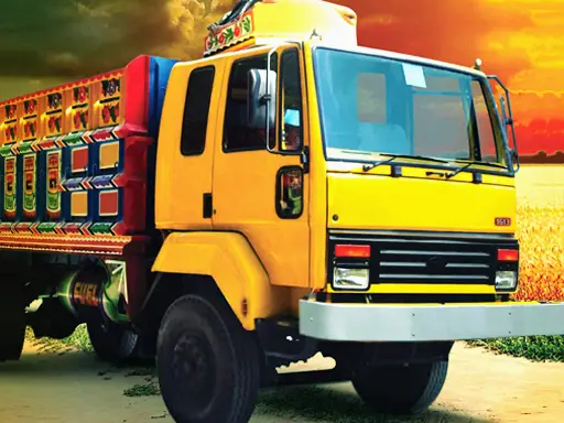 The Driver Of A Mining Truck – Kostenloses LKW-Fahrspiel online spielen