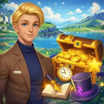 Theo Morini's Magical Resort – Kostenloses Puzzlespiel zum Spielen