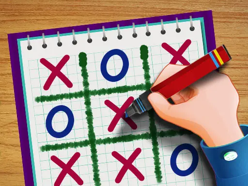 Tic Tac Toe Kağıt Notu - Ücretsiz Oyna, Mobil ve PC