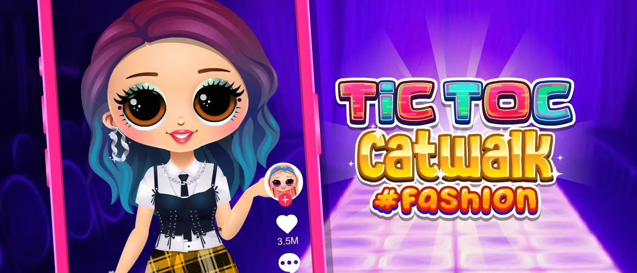 Tictoc Catwalk Fashion - Juego de vestir y moda para jugar gratis