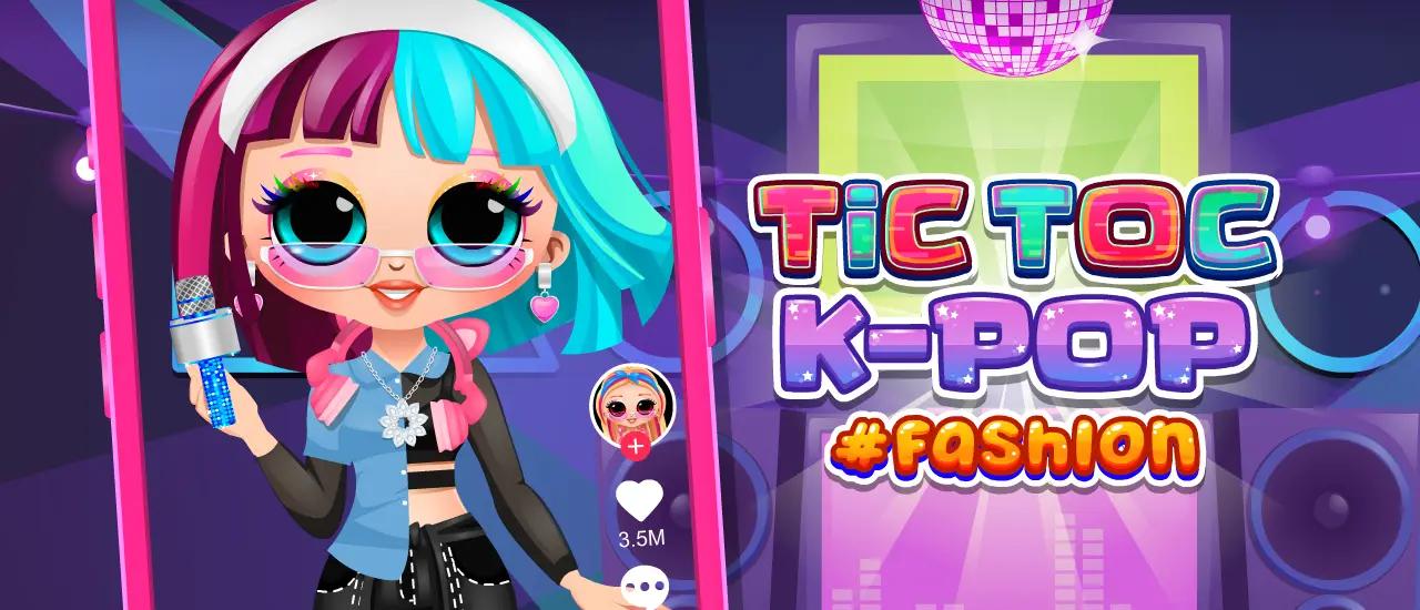 Tictoc KPOP Fashion: Juego para Vestir y Crear Estilo Online Gratis