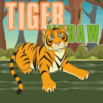 タイガージグソー - オンラインパズルゲームで遊ぶ