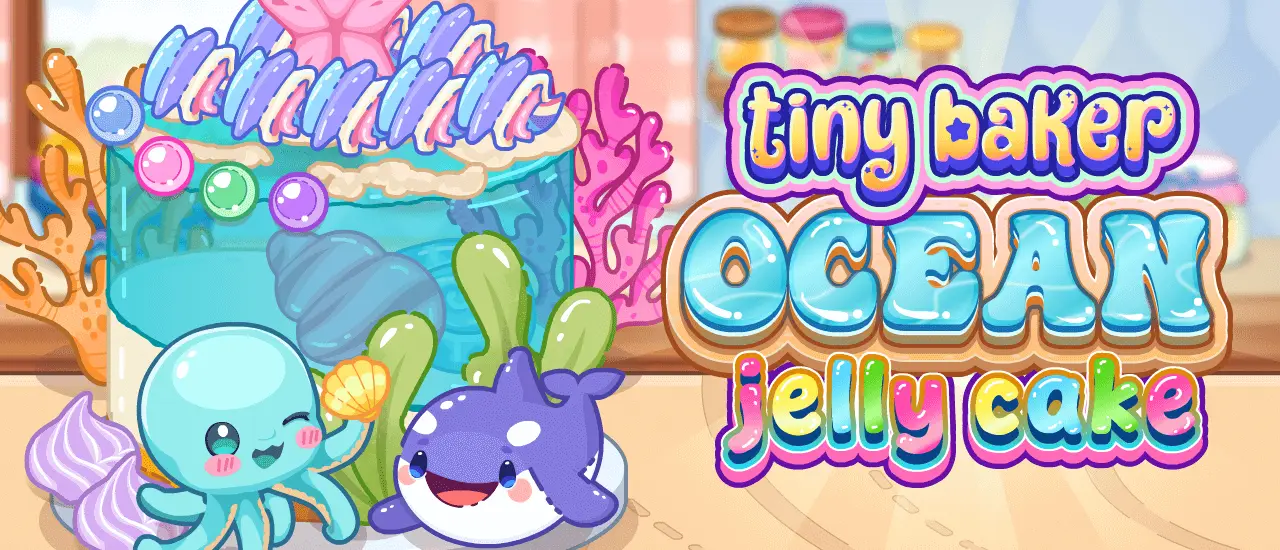 Tiny Baker Ocean Jelly Cake