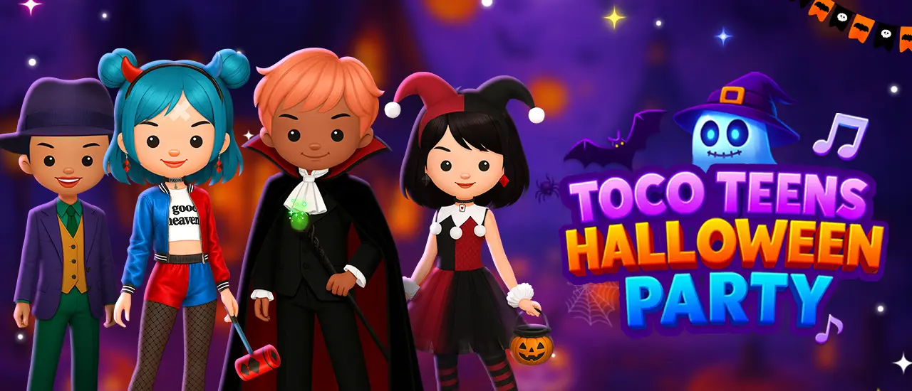 トコティーンズハロウィンパーティー無料で遊べるドレスアップゲーム