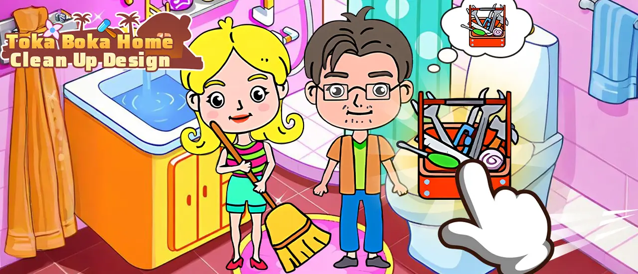 Toka Boka Home Clean Up Design - Play Game & House Makeover
