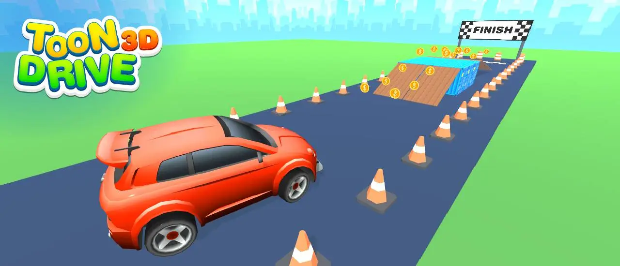 تون درايف 3D - لعبة قيادة سيارات ثلاثية الأبعاد مجانية