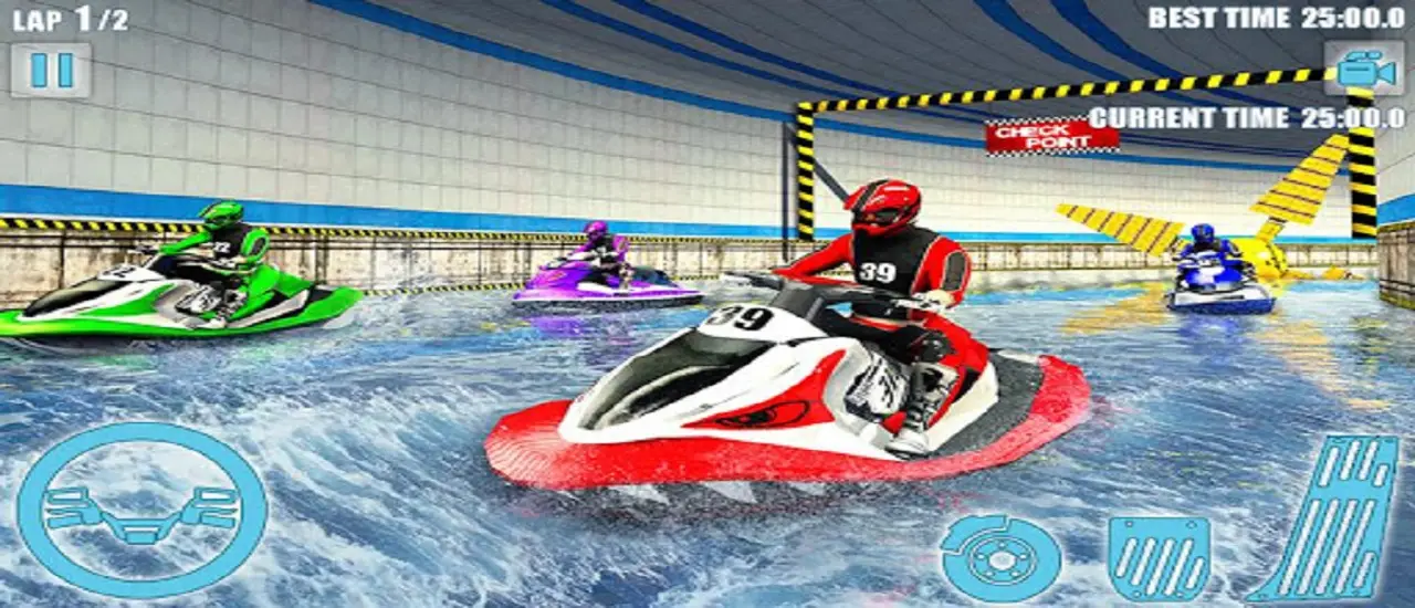 Top Boat Water Jet Sky Simulator Racing 3D - Play Game & Speedboat Racing