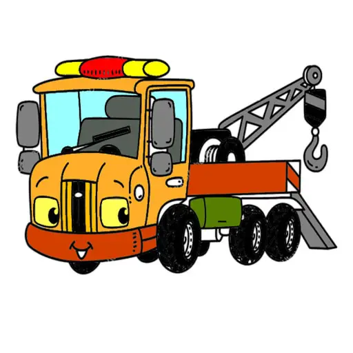 Tow Trucks Coloring - Malspiel für Kinder & Erwachsene kostenlos online spielen