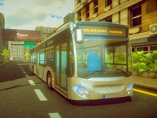 Town Bus Driver – Kostenloses Fahrspiel & Parkspiel online spielen
