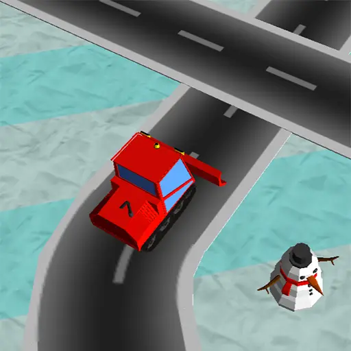 Traffic Run Christmas - Jeu de course en ligne gratuit