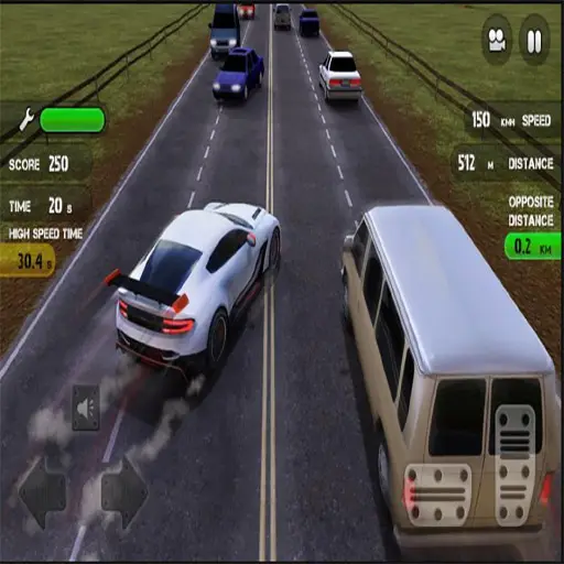 Traffic Zone Car Racer - Free Endless Racing Game