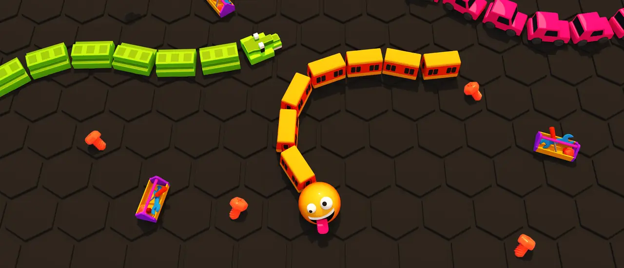 Trains.io 3D لعبة قطارات أونلاين مجانية للعب