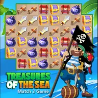 Treasures of The Sea - Jogue jogo Match-3 online grátis