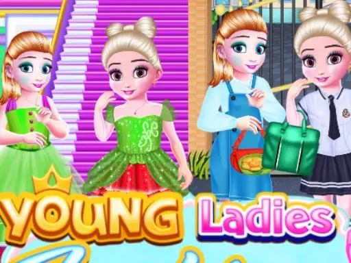 Trendy School Fashion - Dress Up & Makeup Game for Girls