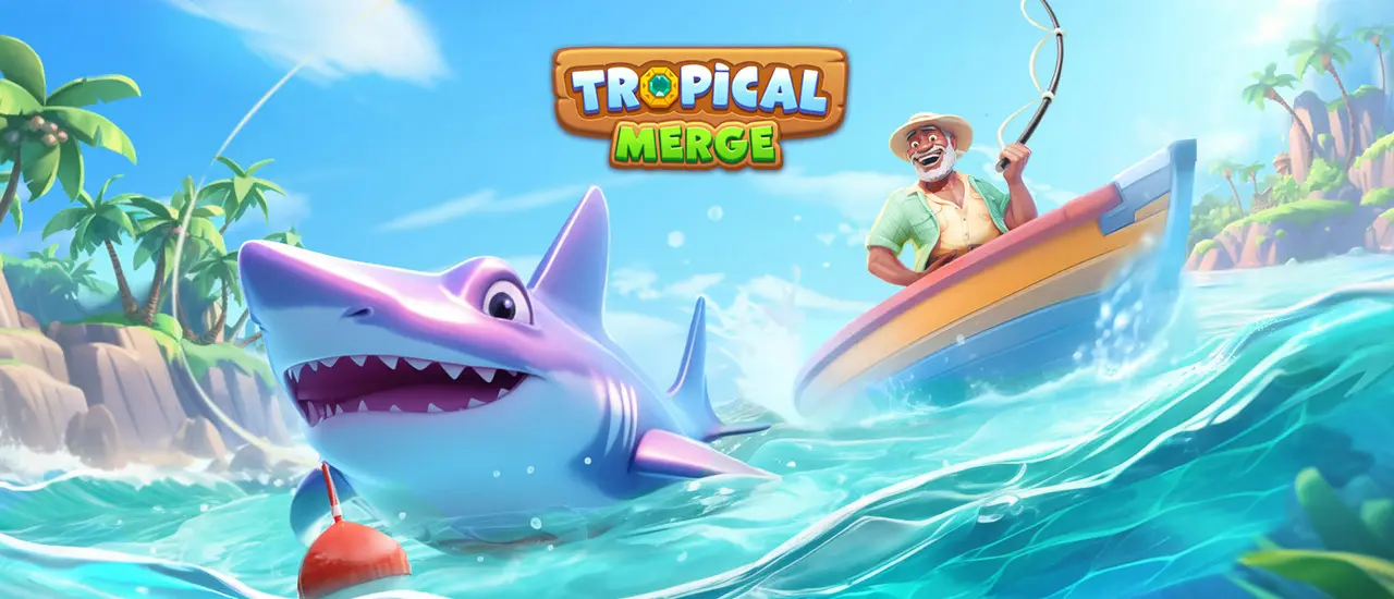 Tropical Merge – Kostenloses Spiel zum Zusammenführen & Farmen