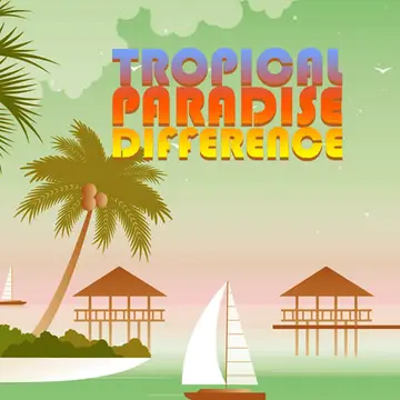 Tropical Paradise Difference: Juego de Encontrar Diferencias para Niños Gratis
