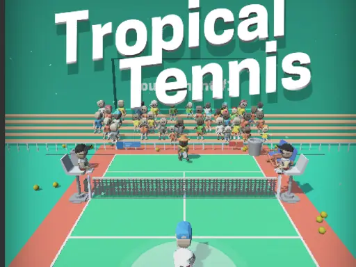 Tropical Tennis - Jeu de tennis en ligne gratuit et amusant