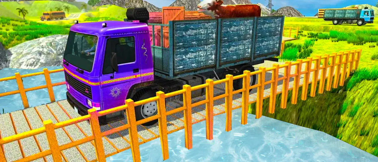 Truck Driver Cargo Game - Off-Road Driving Simulator