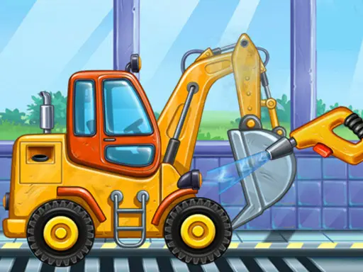 Truck Factory For Kids - Jeu éducatif et construction pour enfants