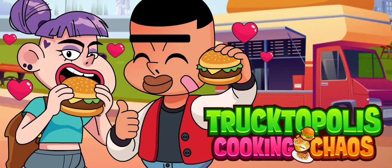 Trucktopolis Cooking Chaos - Jeu de Cuisine en Ligne Gratuit