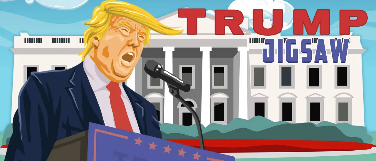 Trump Jigsaw - Juego de Rompecabezas en Línea Gratis