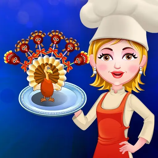 Turkey Cake Pops - Jeu de Cuisine Facile pour Fêter Thanksgiving