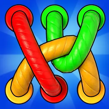 Twisted Rope Puzzle 3D Oyna - Bağlantı ve Zeka Oyunu