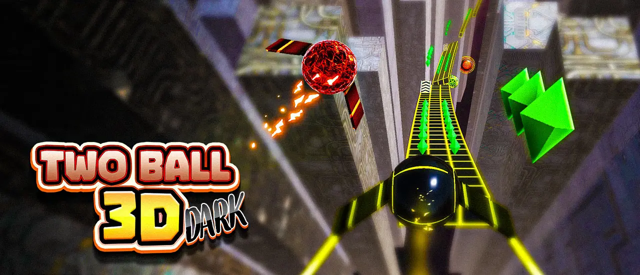 Two Ball 3D Dark - Juego en línea gratis