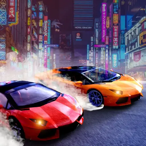 Two Lambo Rivals: Drift - Jogue e Faça Drift no Estilo Tokyo