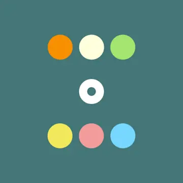 Two Rows Colors - Juego de puzzle para niños gratis y online