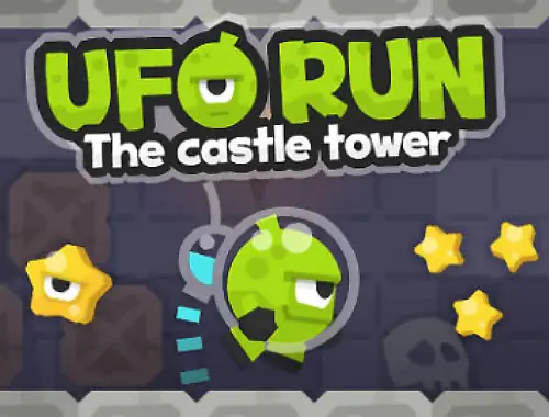 UFO Run. El castillo torre - Juego gratis y en línea