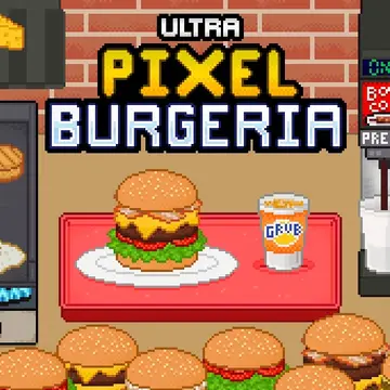 Ultra Pixel Burgeria - Play Cooking Game & Make Delicious Burgers