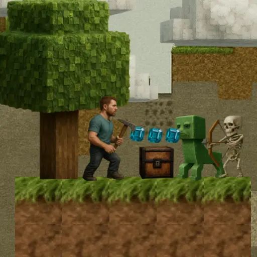 Ultra Realistic BlockCraft - Jogue Online e Grátis
