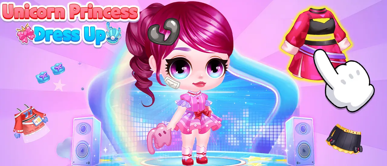 Unicorn Princess Dress Up