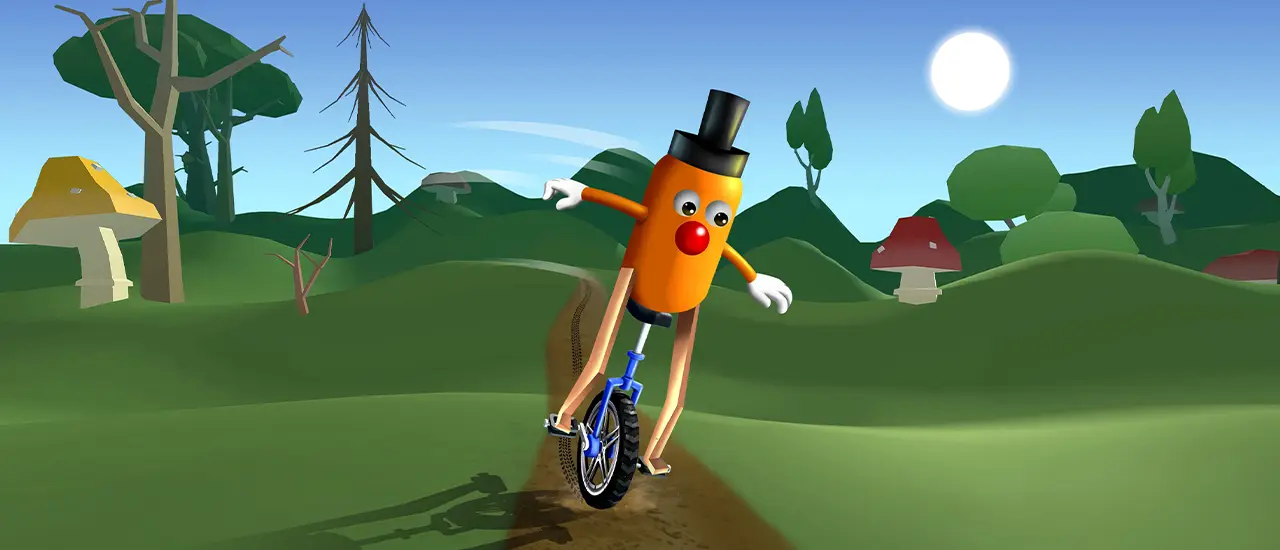 Unicycle Balance 3D Oyna - Denge ve Beceri Oyunu
