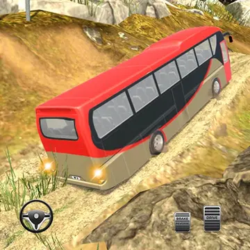 Uphill Climb Bus Driving Simulator Sim 3D