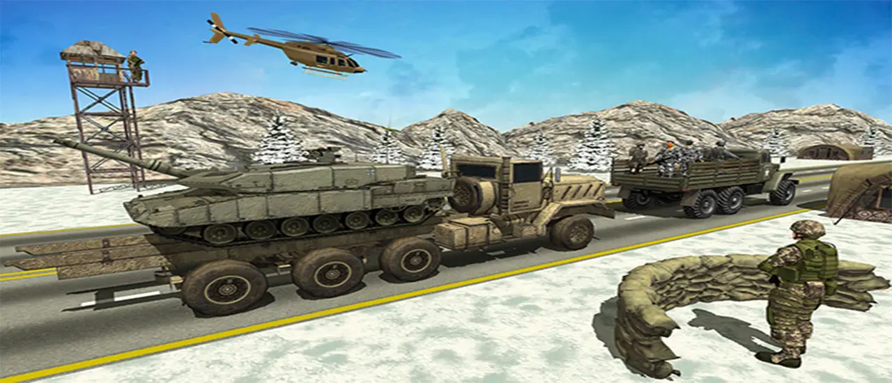 Us Army Missile Attack Army Truck Driving Games