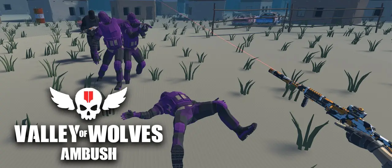 Valley of Wolves Ambush - Juego de supervivencia y disparos gratis