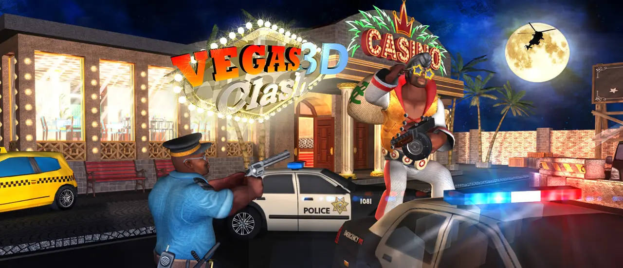 Vegas Clash 3D - Play Action Casino Heist Game Online